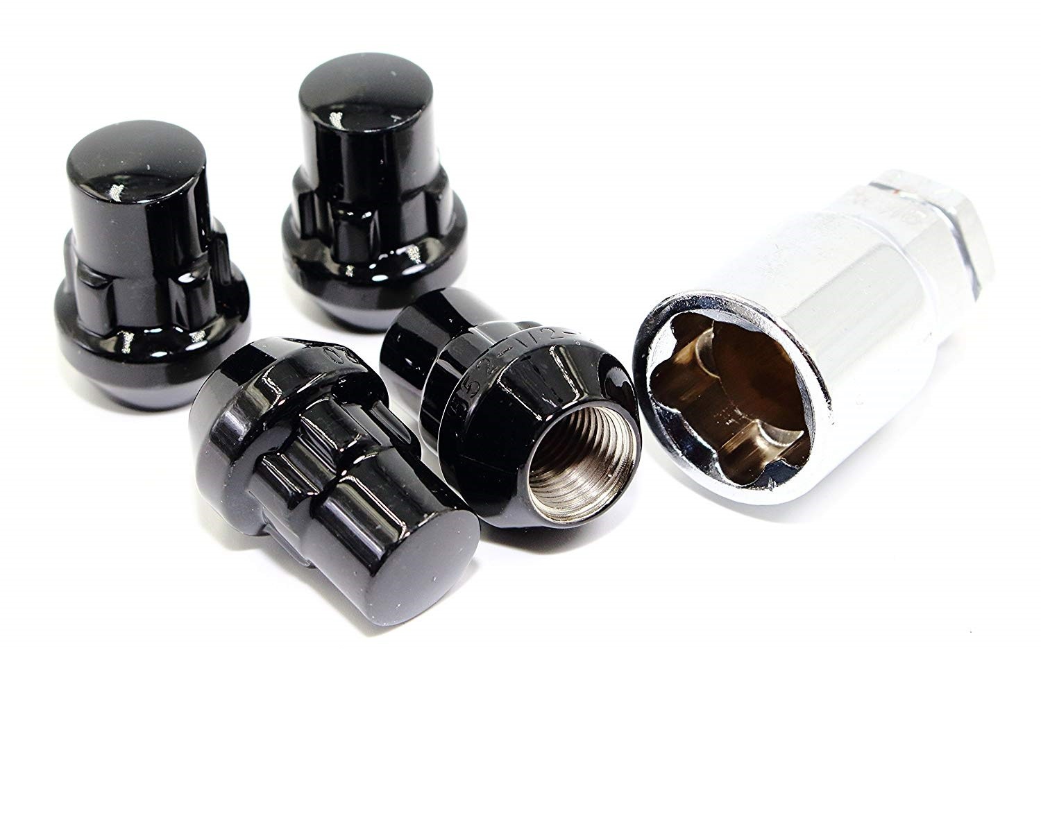 3/4" 19mm Locking Wheel Nuts High Precision Tuner Wheel Locks For Toyota Lexus