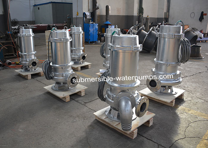 Stainless Steel 300m3/H Submersible Sewage Pump