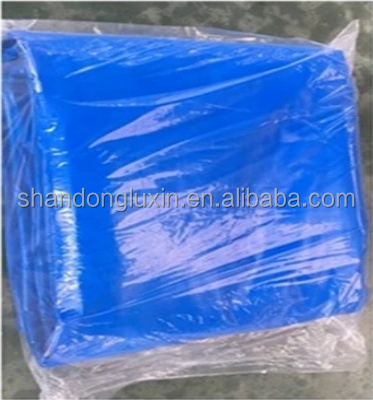 Sturdy Green PVC Tarpaulin Ideal for Blocking Sunlight and Moisture in Outdoor Settings
