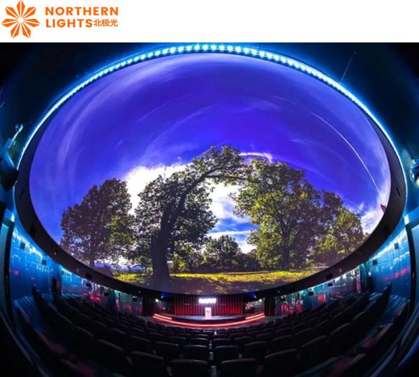 Full Dome Projection System Simulator Cinema Dome Video Projection Indoor