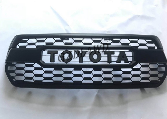 4x4 Body Parts Toyota Hilux Vigo Champ Front Grill Mesh With LED