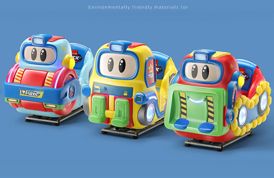 Dreamland Coin Operated Engineering Vehicle Kids Kiddie Rides For Amusement Game Park