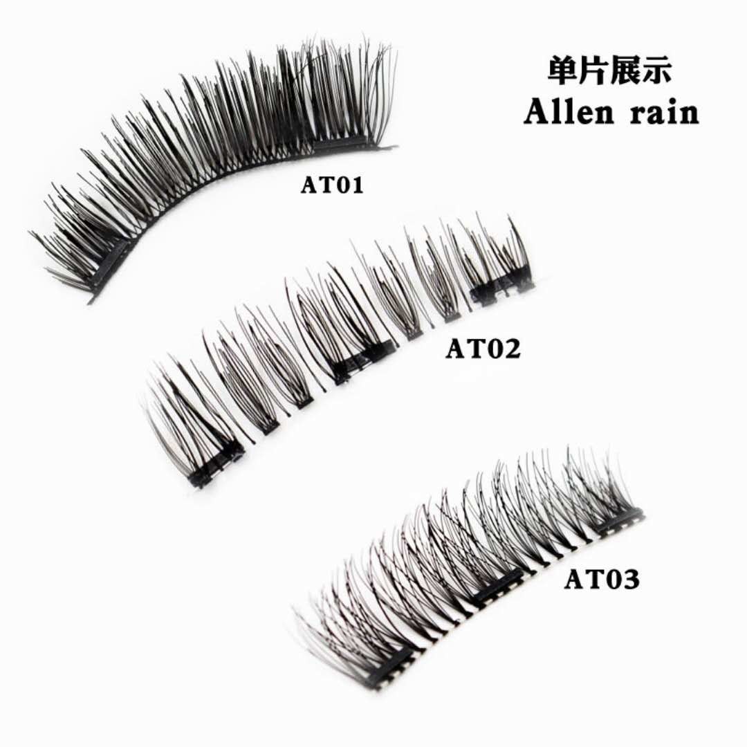 Waterproof 100 Mink Magnetic Lashes Boots Hypoallergenic Glue - Free
