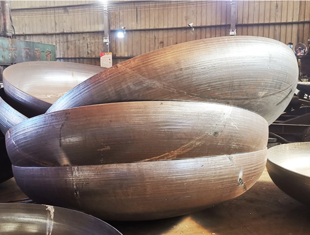 Pressure Vessel Dished End Dimensions Spherical Plugging Welded