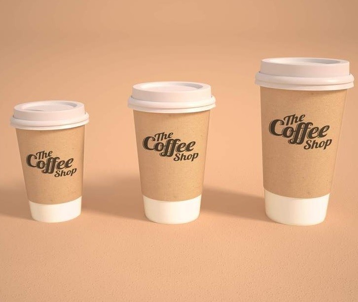 Eco-Friendly And De-Plasticizing Salad Kraft Paper Single Wall Cup