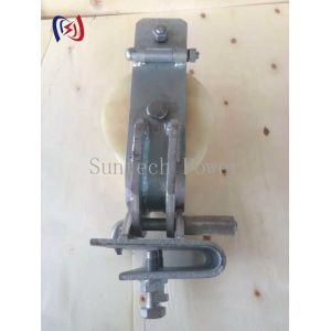 Crossarm Mounted Conductor Stringing Blocks 20KN Transmission Stringing Blocks