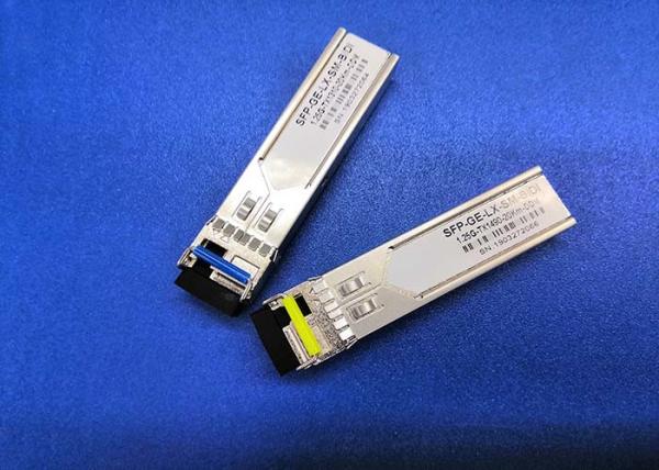 1550DFB Laser 40KM 1000BASE Optical Fiber Module , SM SFP Module BIDI Single