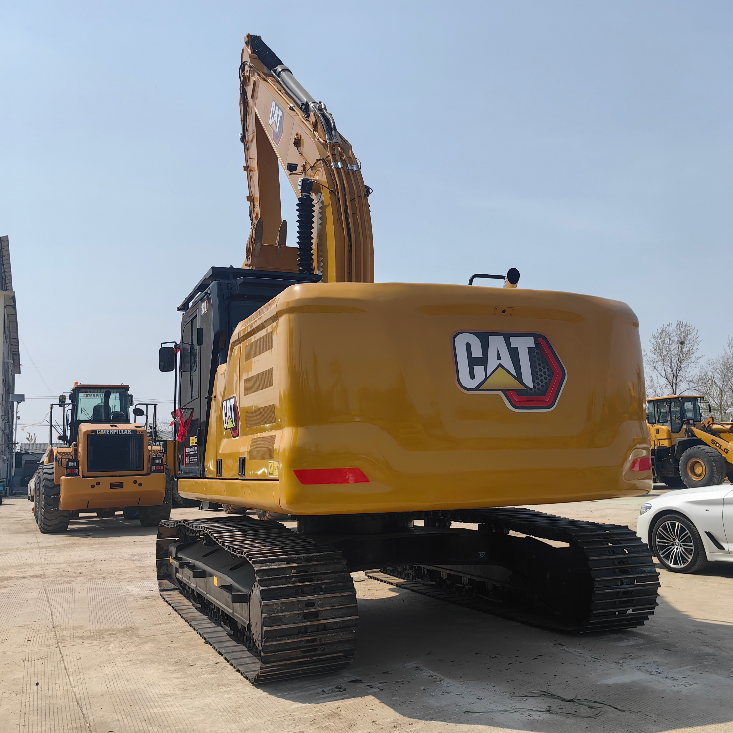 Original Paint Used Cat 320 High-End Version Hydraulic Tracked 20ton Digger