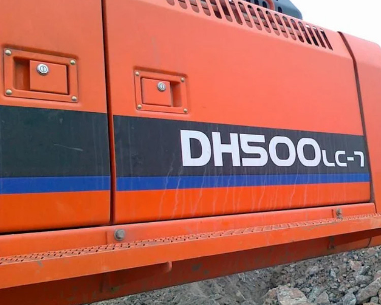 DH500 50T Used Doosan 500 Excavator DH500LC-7 Heavy Duty Equipment