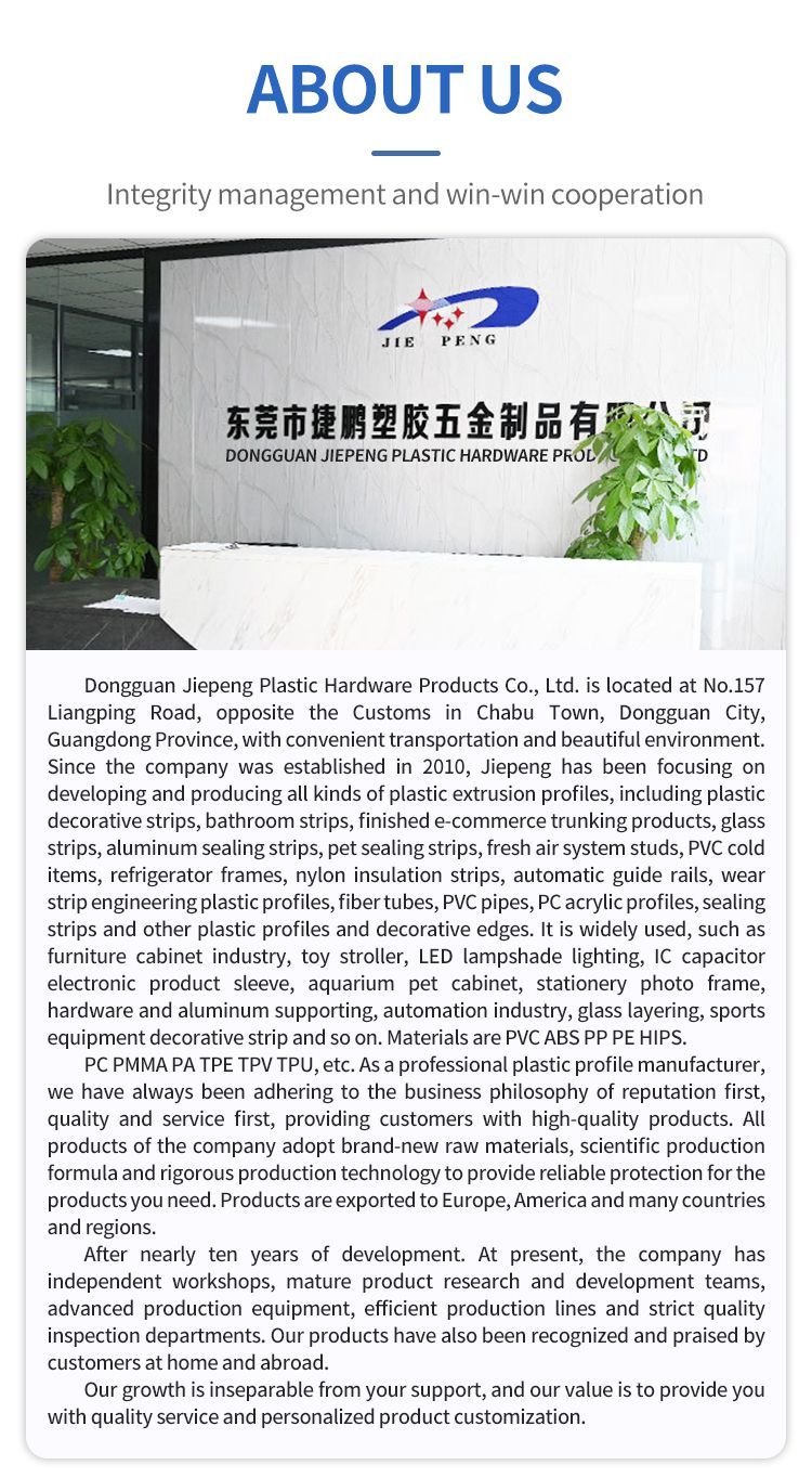 Colorful PVC Grooved Insulation Profile
