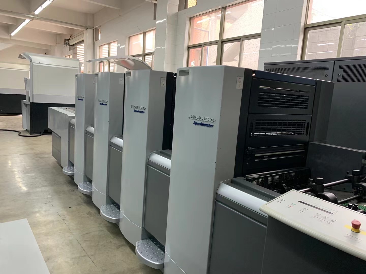 Automatic Multifunctional Heidelberg Printing Machine Multicolor 380 V
