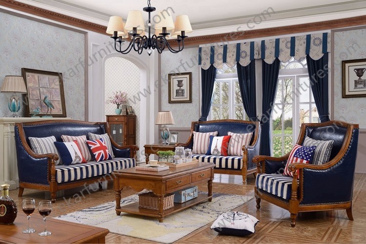 Chinese armchair wood home furniture modern couch