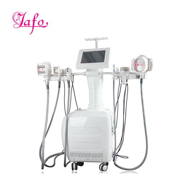 Ultrasonic Cavitation+Vacuum Liposuction+Laser+Bipolar RF+Roller Massage
