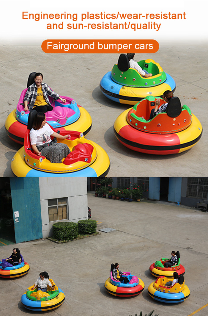 Inflatable Bumper Cars With Gun Children'S Electric Amusement Park Bumper Car