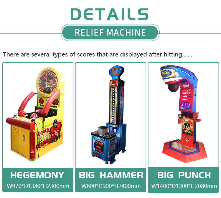Hot Sale Ultimate Big Punch Boxing Arcade Machine Made In China