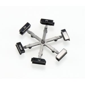 Manu Buttons Custom Injection Molded Plastics With 6 Pcs Of Each Short