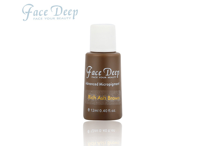  Rich Ash Brown Semi Permanent Makeup Pigments For Microblading and Shading Manufactures