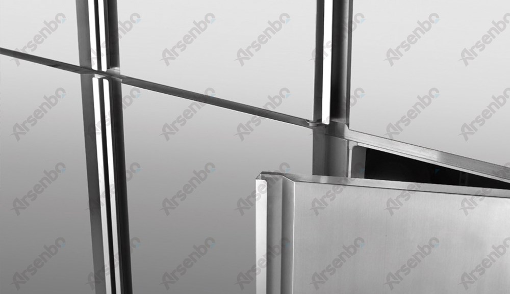 Removable Stainless Steel Tall Freezer Anticorrosive Multiscene