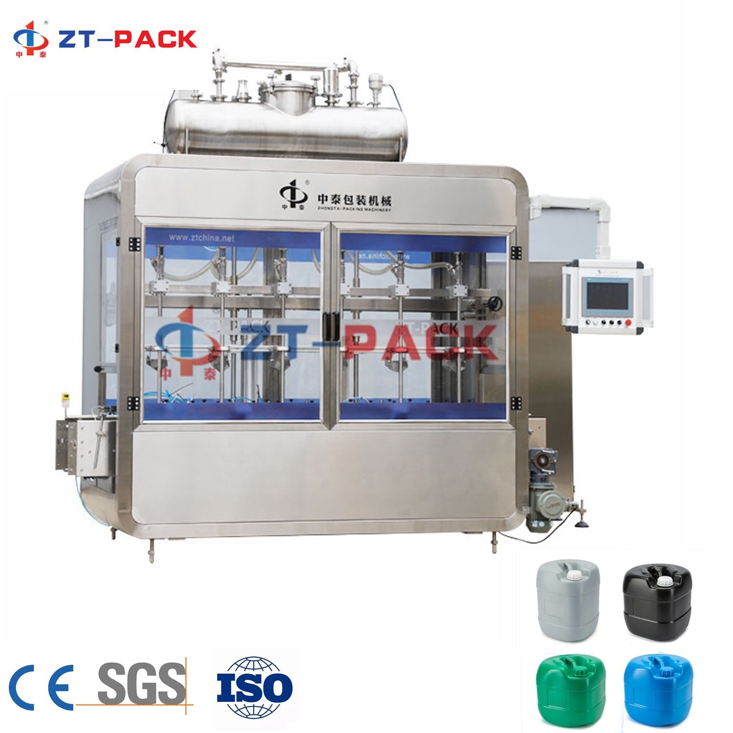 5-30L Fully Automatic Drum Jerry Can Net Weight Filling Machine