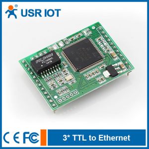 [USR-TCP232-ED2] 3*TTL Interface TTL to Ethernet TCP/IP Module with DIP type