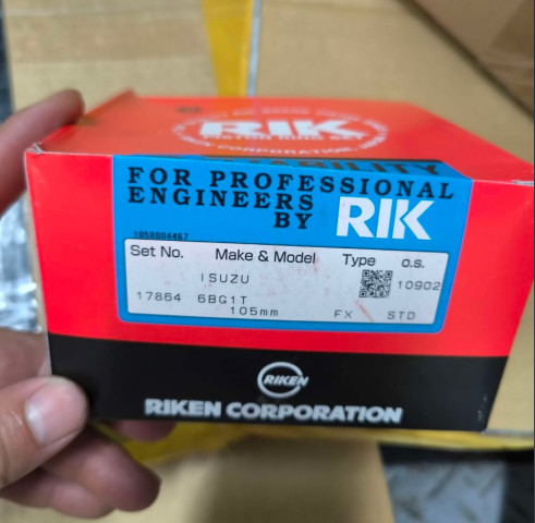 Spare Parts Forklift Toyota 1DZ-2 piston ring 13011-78202-71, 4Y 13011-73030 , 13Z 2Z Piston ring 13011-78701-71