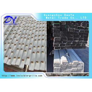 Unobstructed Balcony Safety Barrier Invisible Grilles For Burglar Alarm