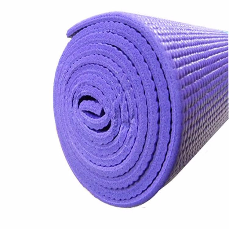 Eco-friendly pvc logo printed yoga mat crossfit mat