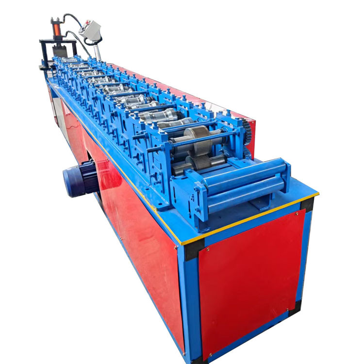 0.3-2MM Shutter Door Roll Forming Machine With 15 Stations