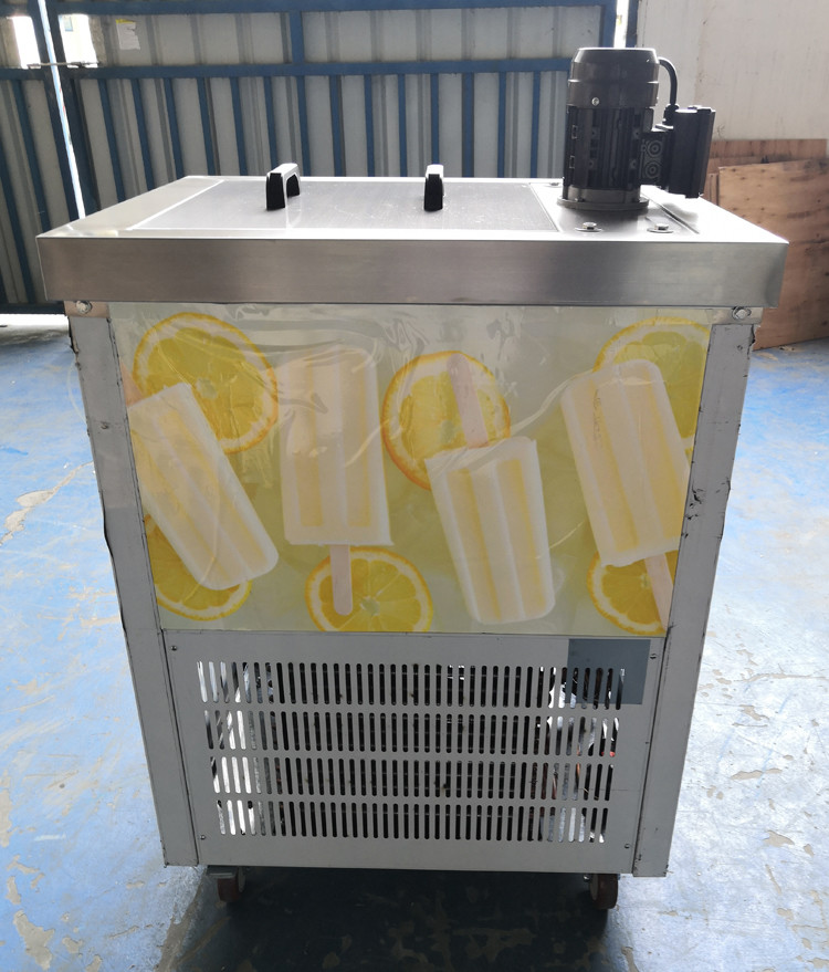 2 Molds Popsicle Maker Machine Stainless Steel Popsicle Machine