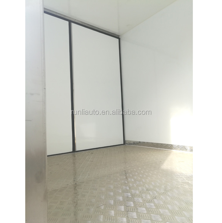 Euro 4 99km/h Refrigerator Cold Room Van Truck for Vegetable and Fruit