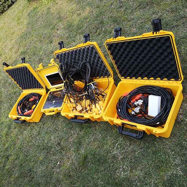 Downhole Seismic Instruments Seismograph 3 Channels Borehole Geophone