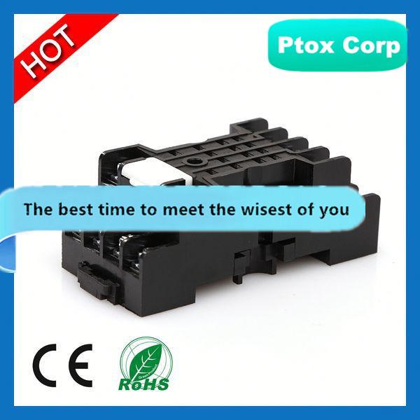 2014 Hot Sale Mini Motive 4 Pin or 5 Pin Car Ceramic Relay Socket for 12V auto