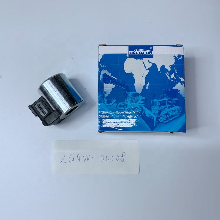 Professional of R225-7 Excavator 12V/24V DC Solenoid Valve Coil ZGAW-00008