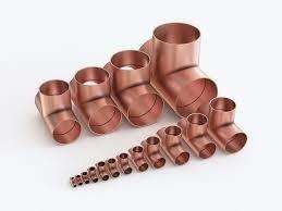 Customized C70600 / 71500 Tube 30/70 Cooper Nickel Tee Equal DIN20-600 SCH30
