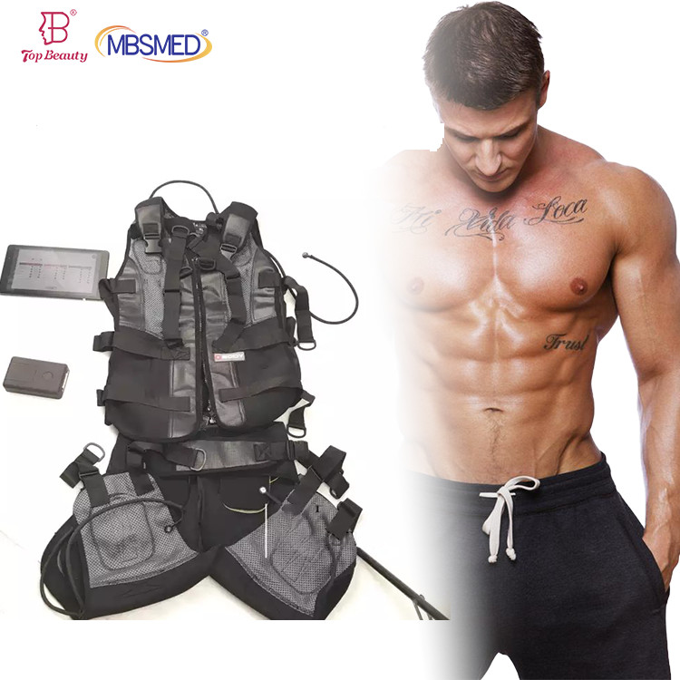 Wireless Ems Training Suit Electric Muscle Stimulator Workout Suit Smart Ems Fitness Gym Ems Training Suit
