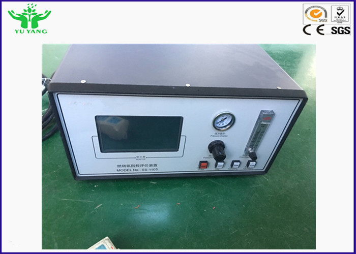 ISO 4589-3 High Temperature Oxygen Index Testing Equipment AC 220V 50 / 60Hz 2A