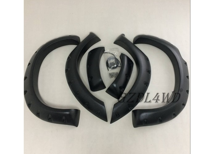 Wide Extend Black 4x4 Wheel Arch Flares For Toyota Hilux Vigo Champ MK6 05 11 Car Accessories