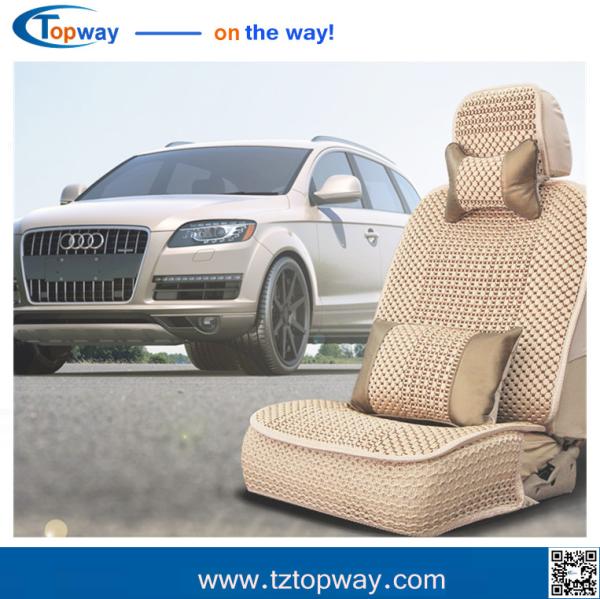 Summer cooling full set High Quality Fancy Ice Silk Car Seat Cover for 5 sets