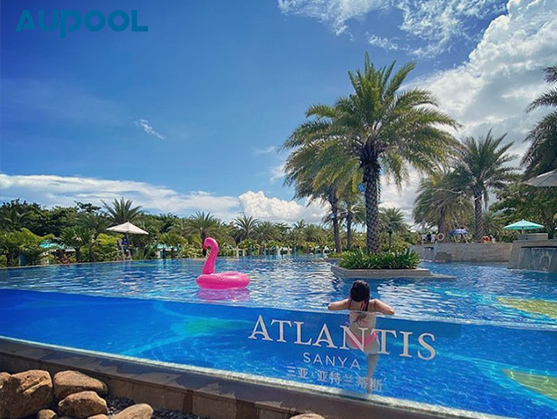 Dry Constant Temperature Polymerization Acrylic Swimming Pool for Private Villa House
