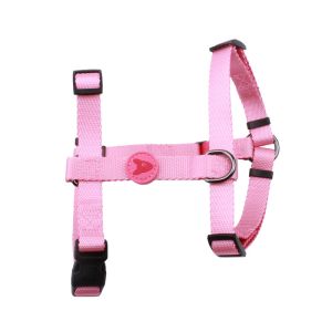 Nylon H Shaped Soft Breathable Reflective Pet Leash Harness