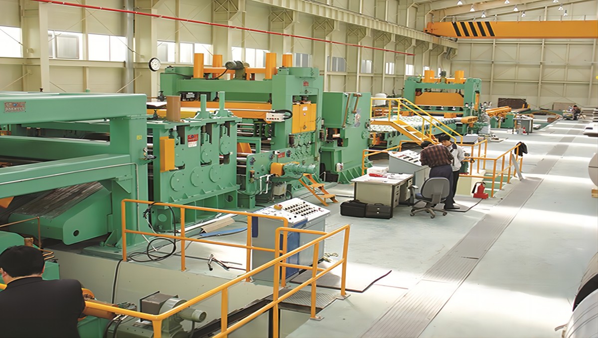 4 16 mm Material Thickness Uncoiling and Leveling Cutting Machine 0 40 m/min Cutting Speed