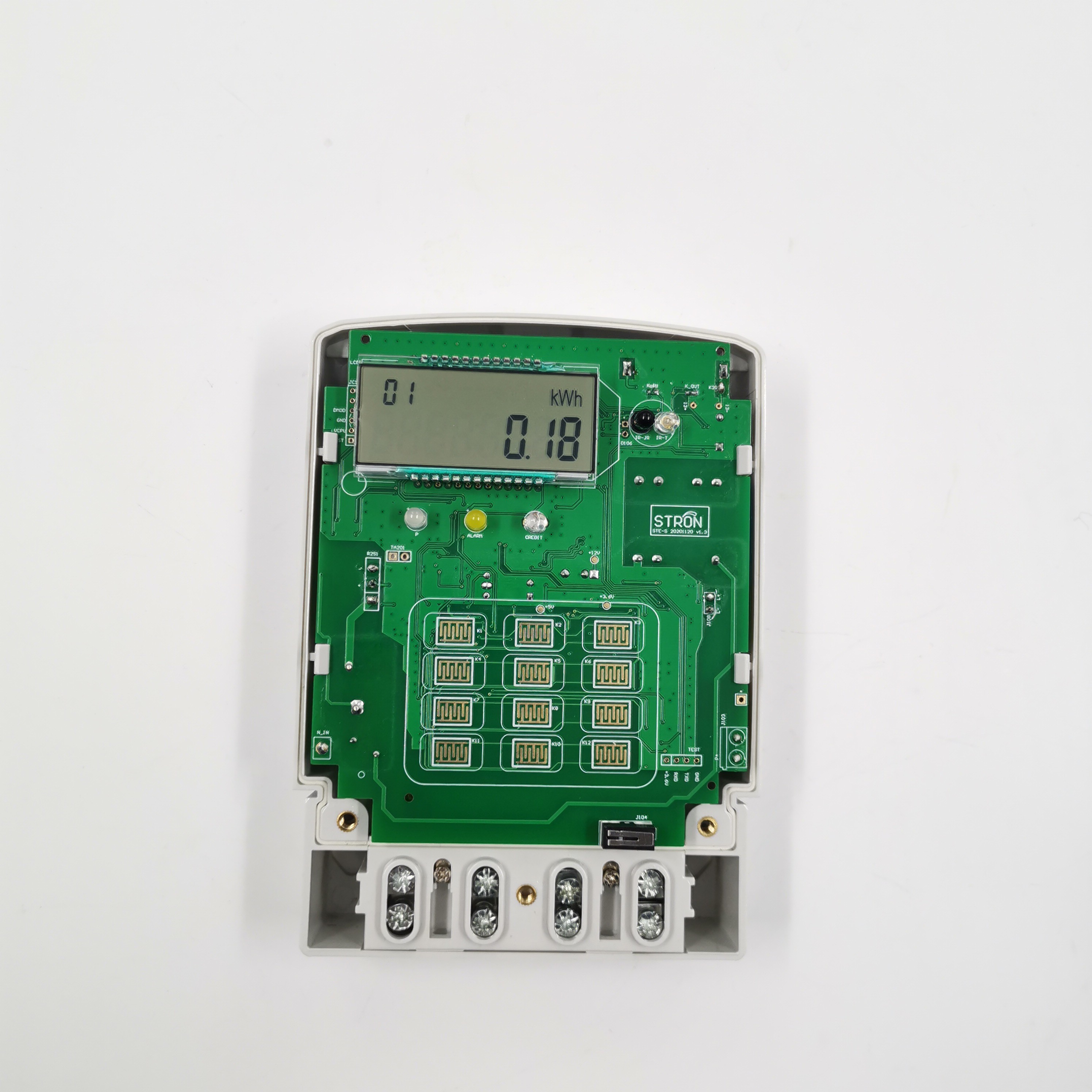 STS One Phase 60hz 8kV Smart Electricity Meter With CIU