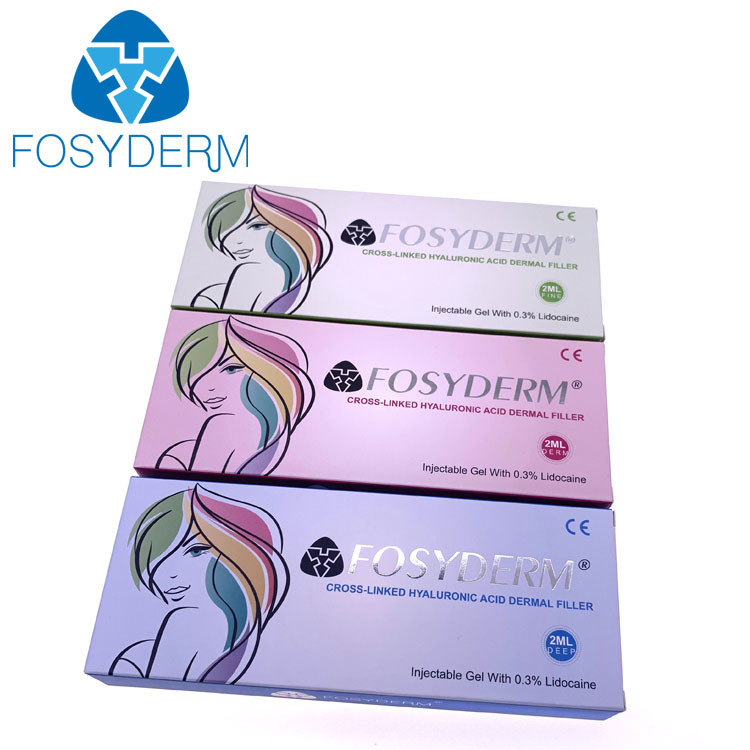 High Quality Medical Grade 1ml 2ml 5ml Lips Face Deep Hyaluronic Acid Dermal Filler