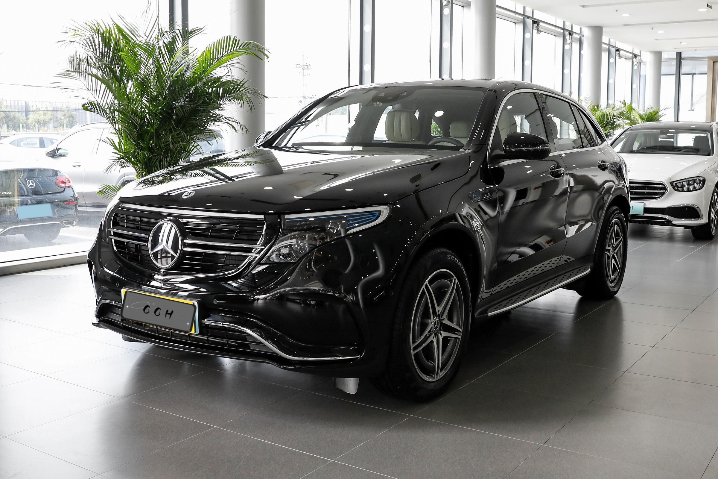 Energy Vehicle Mercedes EQC with Slow Charge 12-Hour Battery and Exquisite Workmanship