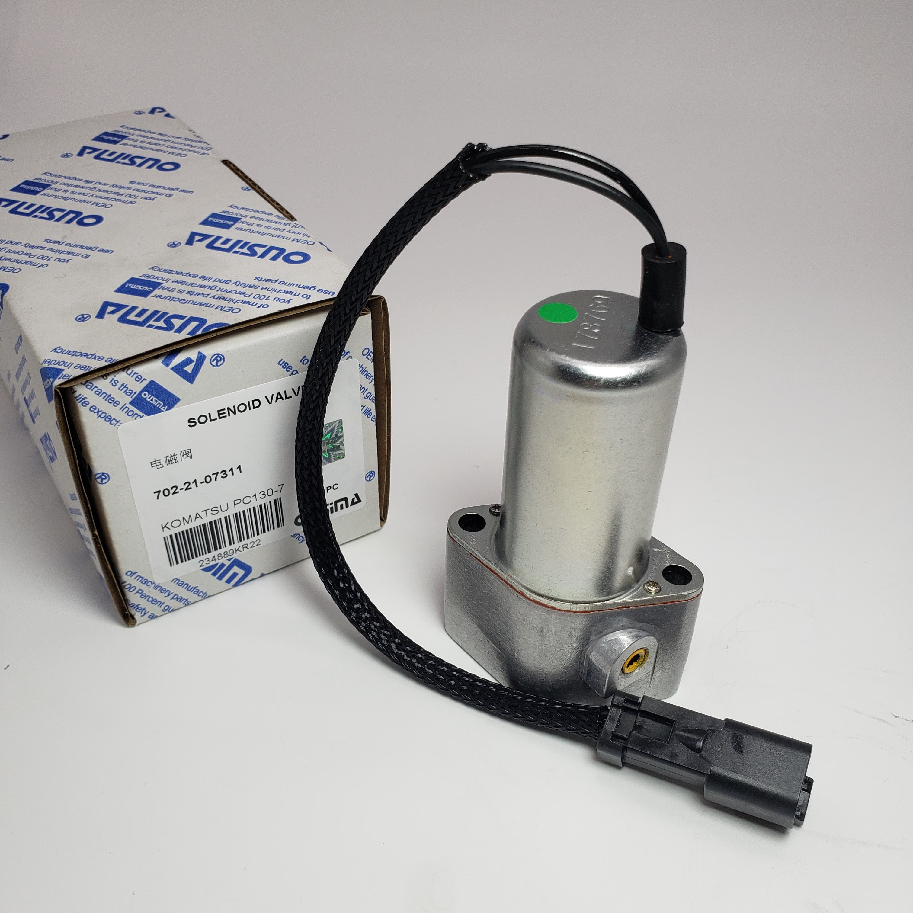 702-21-07311 Excavator Solenoid Valve For KOMATSU PC130 PC210 PC360 PC450