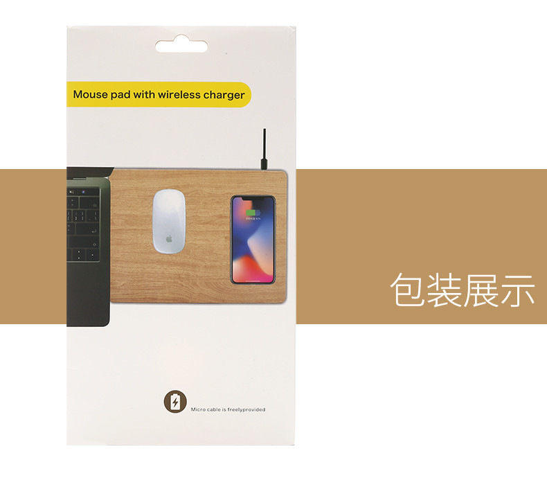 10W MOUSE PAD WIRELESS CHARGER 10w universal compatible Leather fast qi wireless charging charger mouse pad for iPhone