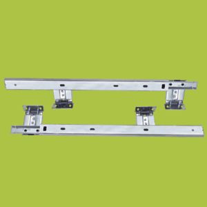  Black painted single extension slide 24 inch keyboard slides Manufactures