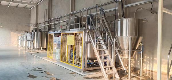 47KW Automatic Starch Kitchen Glue Mixer Equipment For Corrugated Cardboard