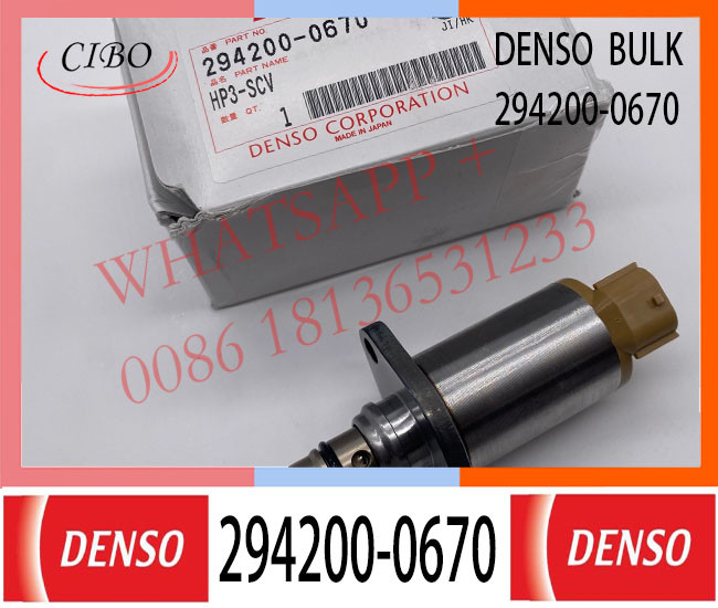 294200-0670 Diesel Pump Fuel Injection Suction Control Valve 8-98181831-0 8981818310