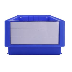 PP Material Industrial Stacking Storage Bin Workbench with Customized Color and